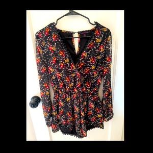 Floral romper from Material Girl (M)